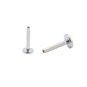 Esther - Labret Titanium F136 Threaded Base Bar - Silver Finish - 1.2*10+4mm