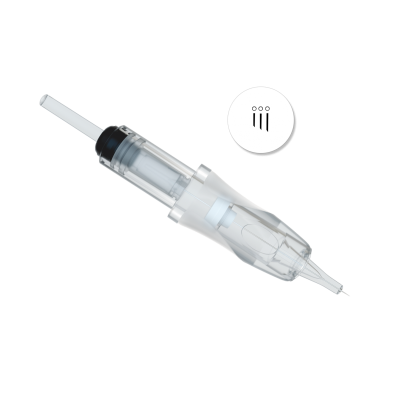 Module Amiea à clip en plastique, aiguille en acier chirurgical stérile à usage unique pour maquillage permanent nanoblading.