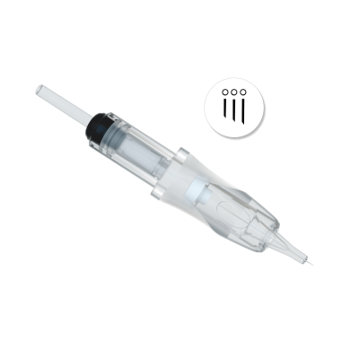 Module Amiea à clip en plastique, aiguille en acier chirurgical stérile à usage unique pour maquillage permanent sourcils.