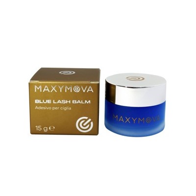 Blue lash balm, baume colle rehaussement de cils, baume Maxymova rehausseent de cil, baume adhésif rehaussement de cils