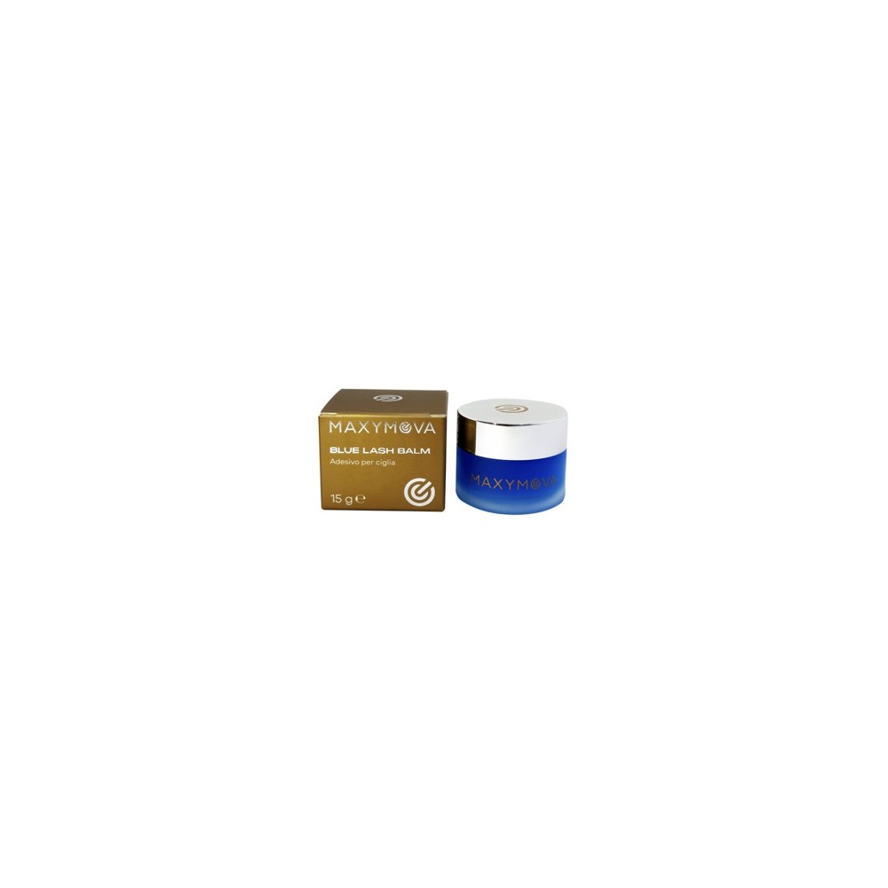 Blue lash balm, baume colle rehaussement de cils, baume Maxymova rehausseent de cil, baume adhésif rehaussement de cils