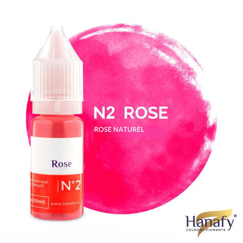 N°2 Rose - Pigment Hanafy - 10 ml - Non REACH