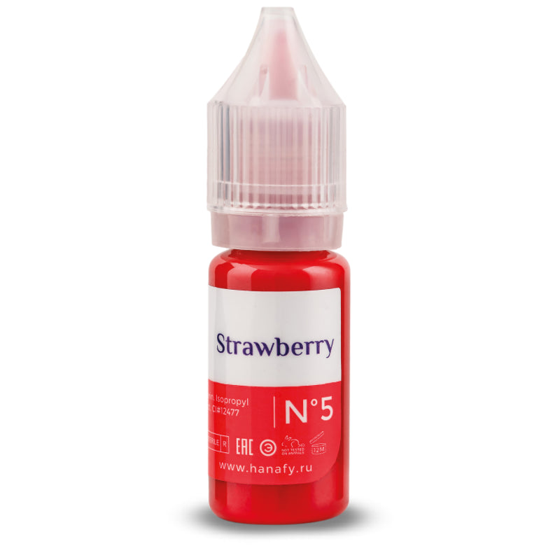 N°5 Strawberry - Pigment Hanafy - 10 ml - Non REACH