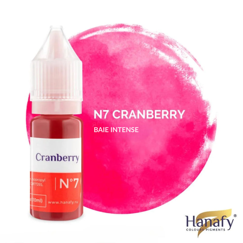 N°7 Cranberry - Pigment Hanafy - 10 ml - Non REACH