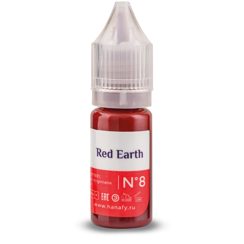 N°8 Red Earth - Pigment Hanafy - 10 ml - Non REACH