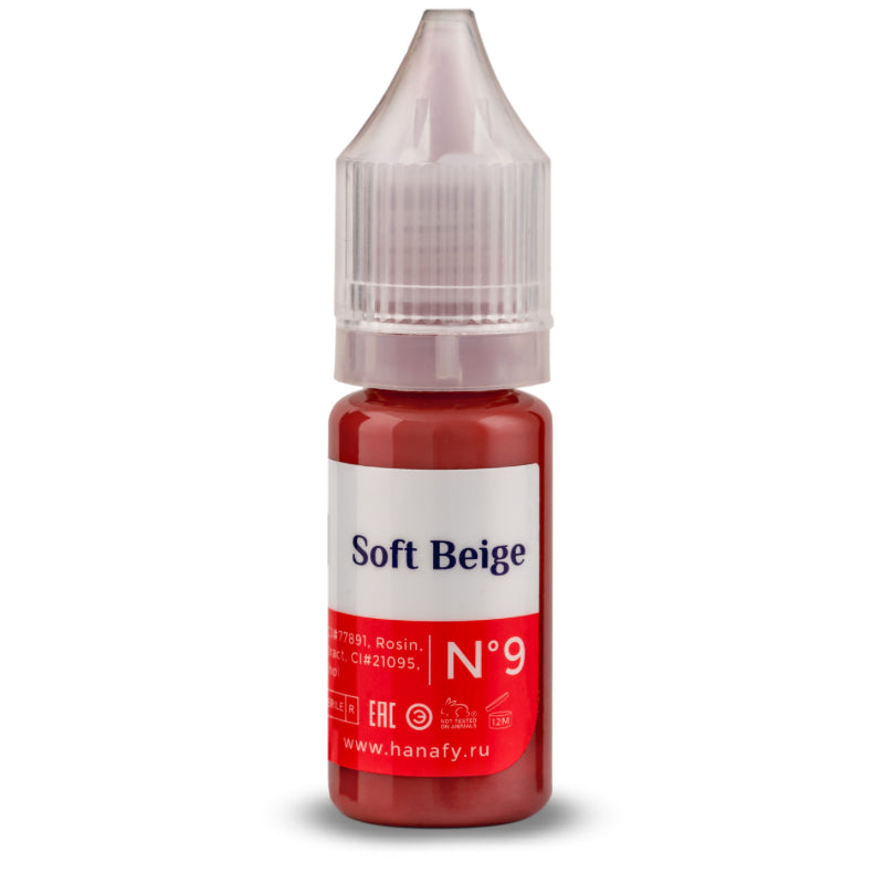 N°9 Soft Beige - Pigment Hanafy - 10 ml - Non REACH