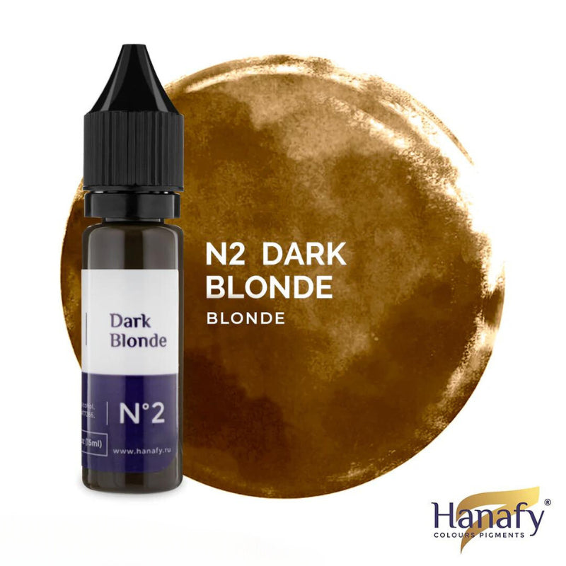 N°2 Dark Blonde - Pigment Hanafy - 15 ml - Non REACH