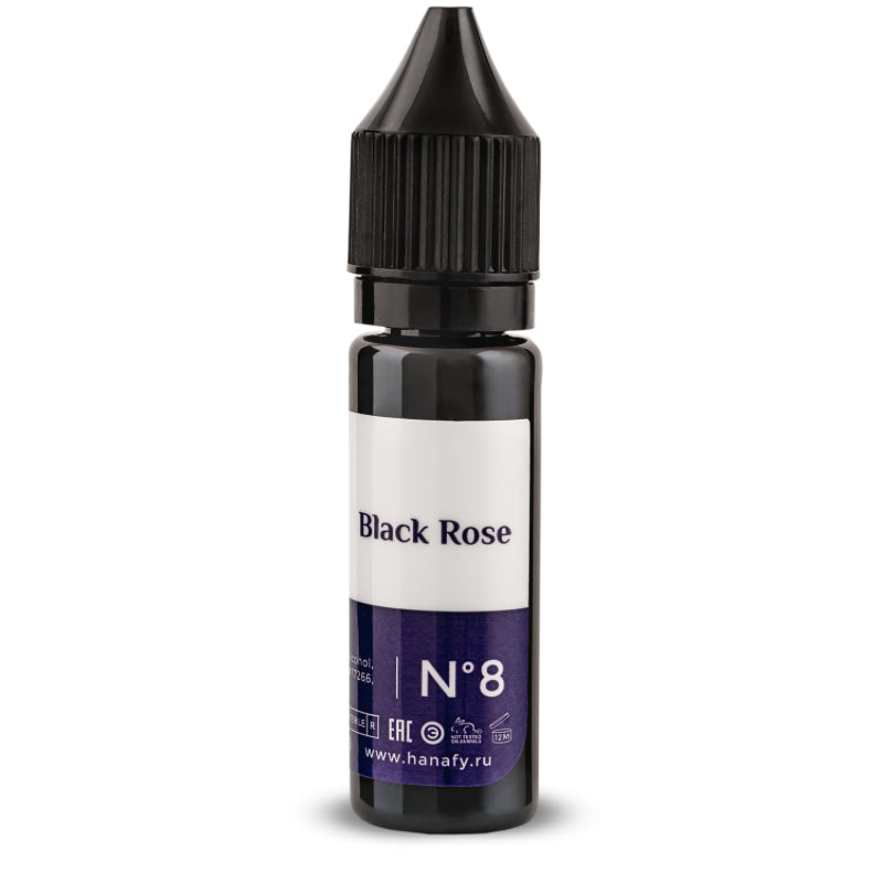 N°8 Black Rose - Pigment Hanafy - 15 ml - Non REACH