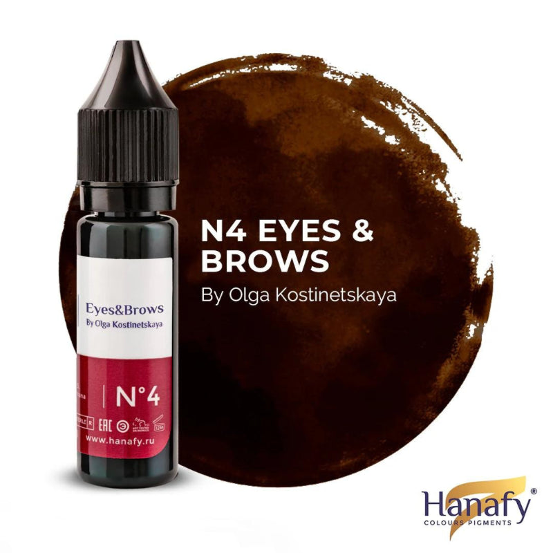 N°4 Eyes and Brows by O.K. - Pigment Hanafy - 15 ml - Non REACH