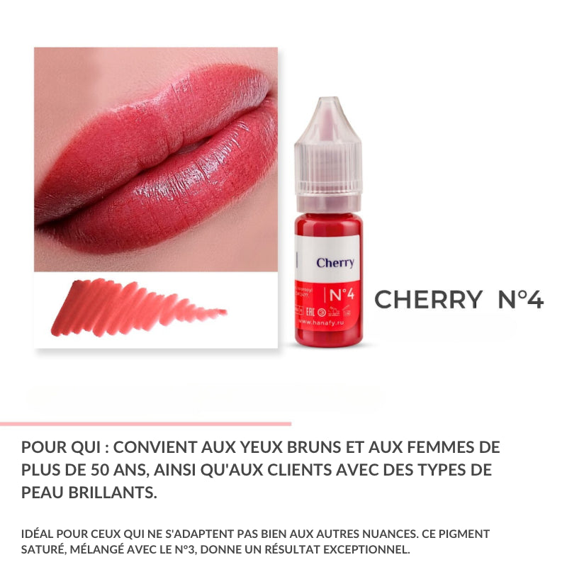 N°4 Cherry - Pigment Hanafy - 10 ml - Non REACH