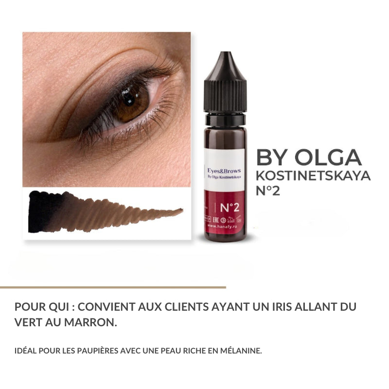 N°2 Eyes and Brows by O.K. - Pigment Hanafy - 15 ml - Non REACH