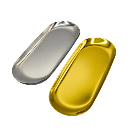 Plateau en inox - Inox ou Gold - x1