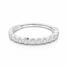 Aurore - Anneau Clicker Titane F136 - Finition Argent - 1.2*8mm - Zircon blanc