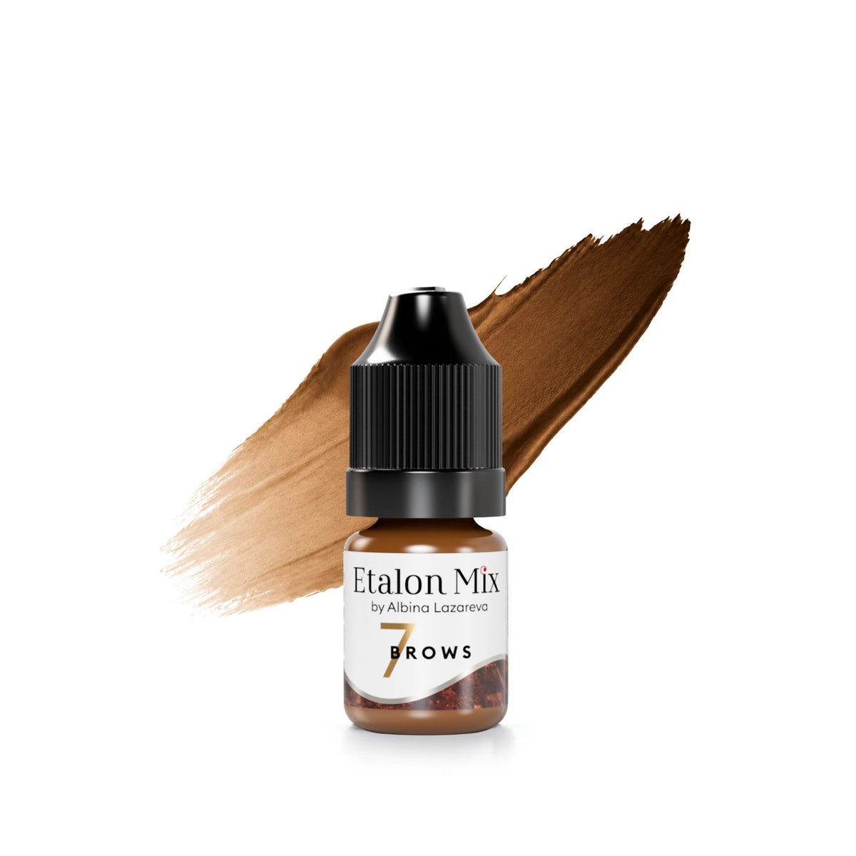 N°7 Pecan - Pigment pour maquillage permanent sourcils - 5 ml