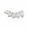 Lou - Labret Filetage Interne - Finition Argent - M0.9(16G)