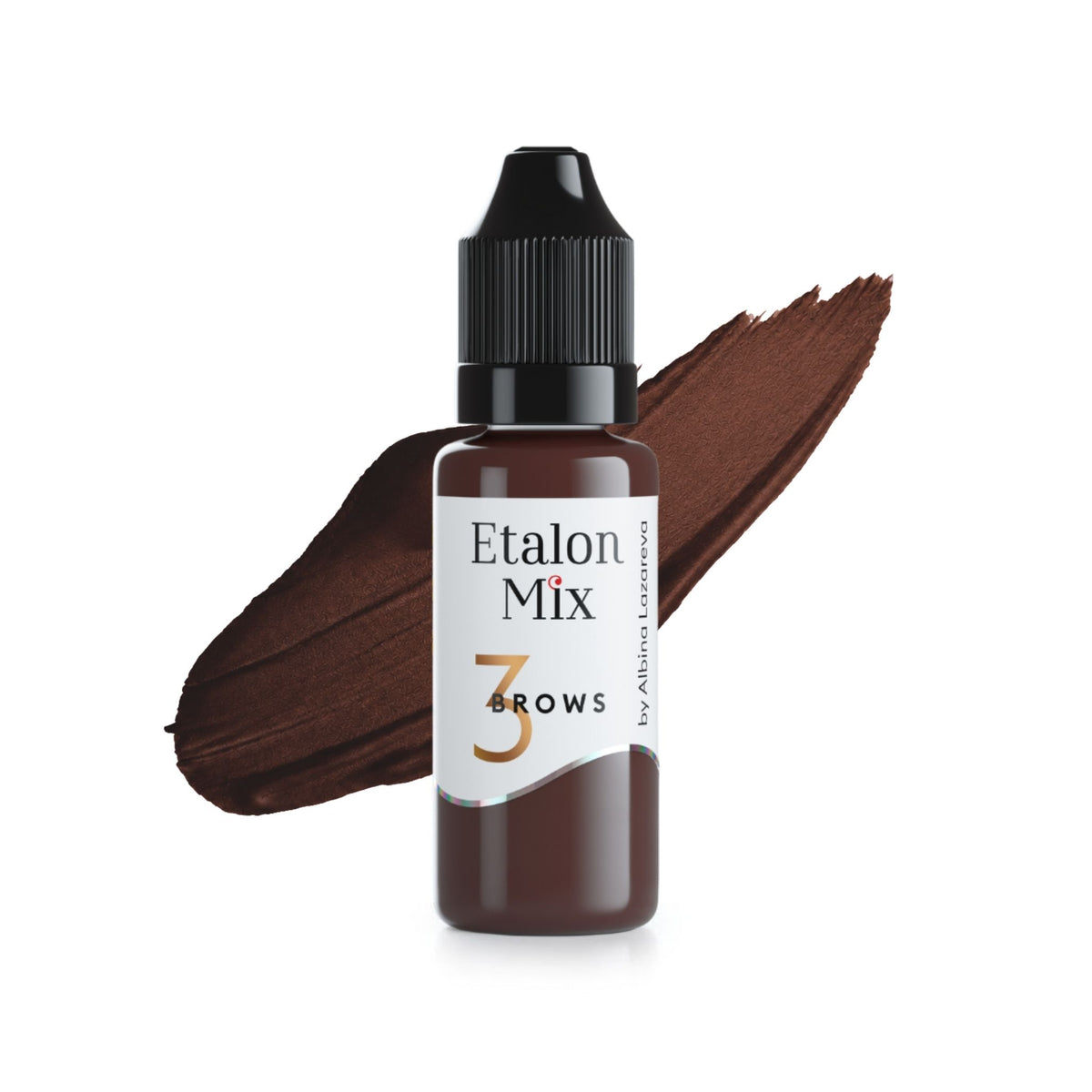 N°3 Cognac - Pigment pour maquillage permanent sourcils - 15 ml