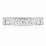 Iliana - Anneau Clicker - Finition Argent - 1.2*12 mm - Zircon Blanc