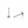 Esther - Labret Titane F136 Threaded Base Bar - Finition Argent - 1.2*7+4mm - unité