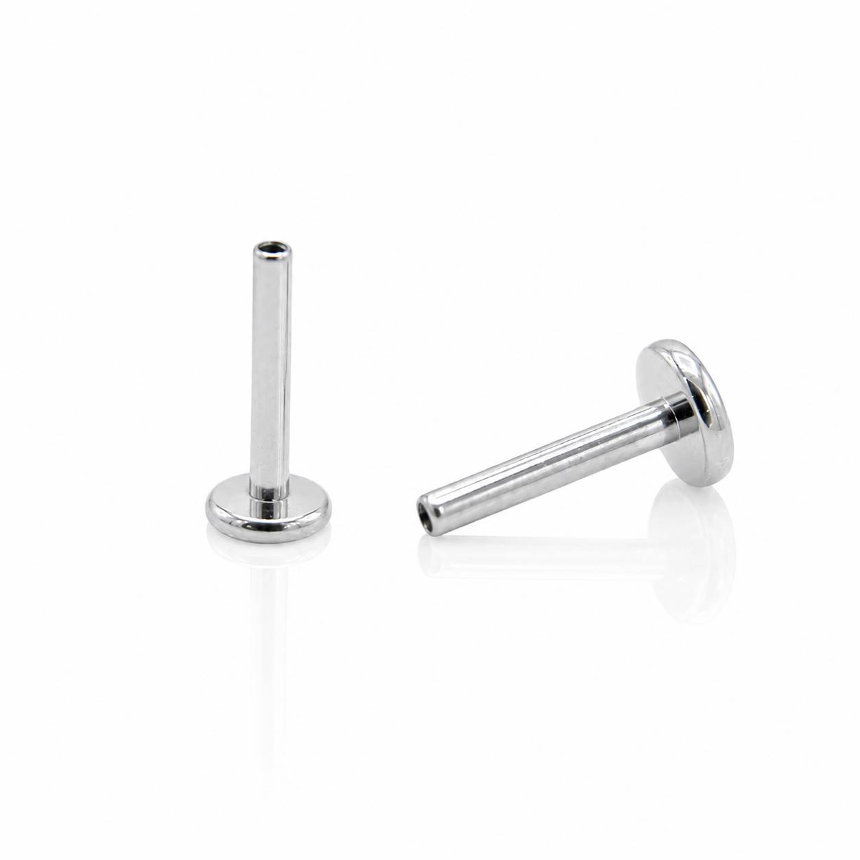 Esther - Labret Titane F136 Threaded Base Bar - Finition Argent - 1.2*10+4mm - unité