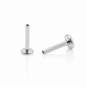 Esther - Labret Titane F136 Threaded Base Bar - Finition Argent - 1.2*8+4mm - unité