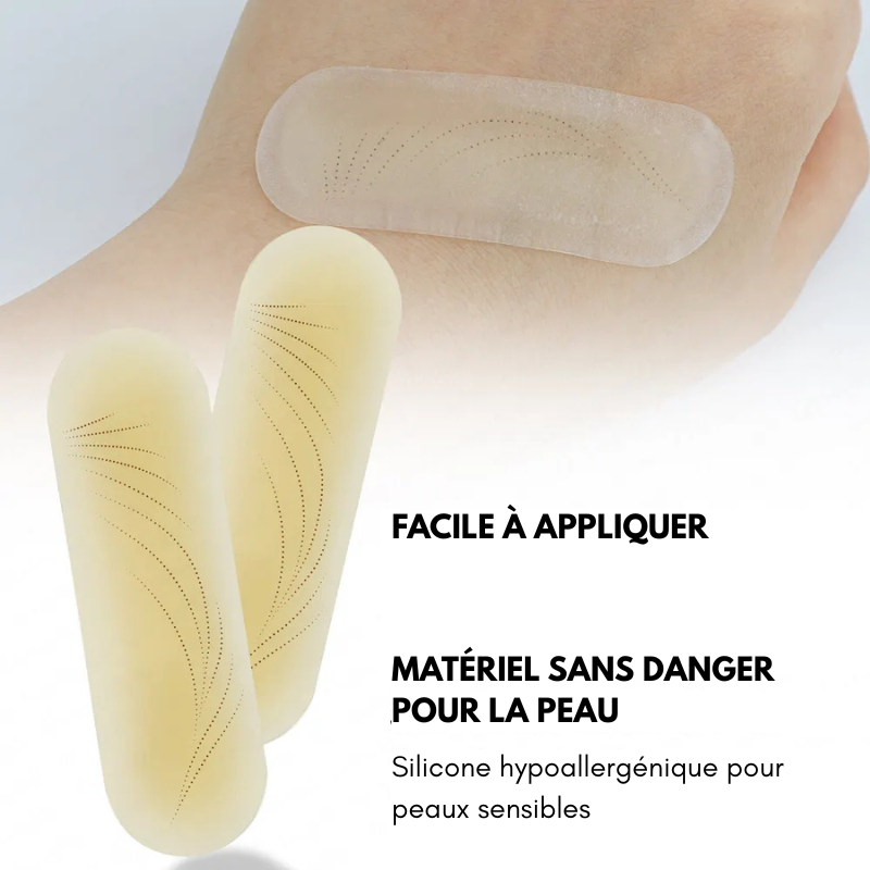 Patchs silicones pour sourcils avec pré-tracé - 5 Paires
