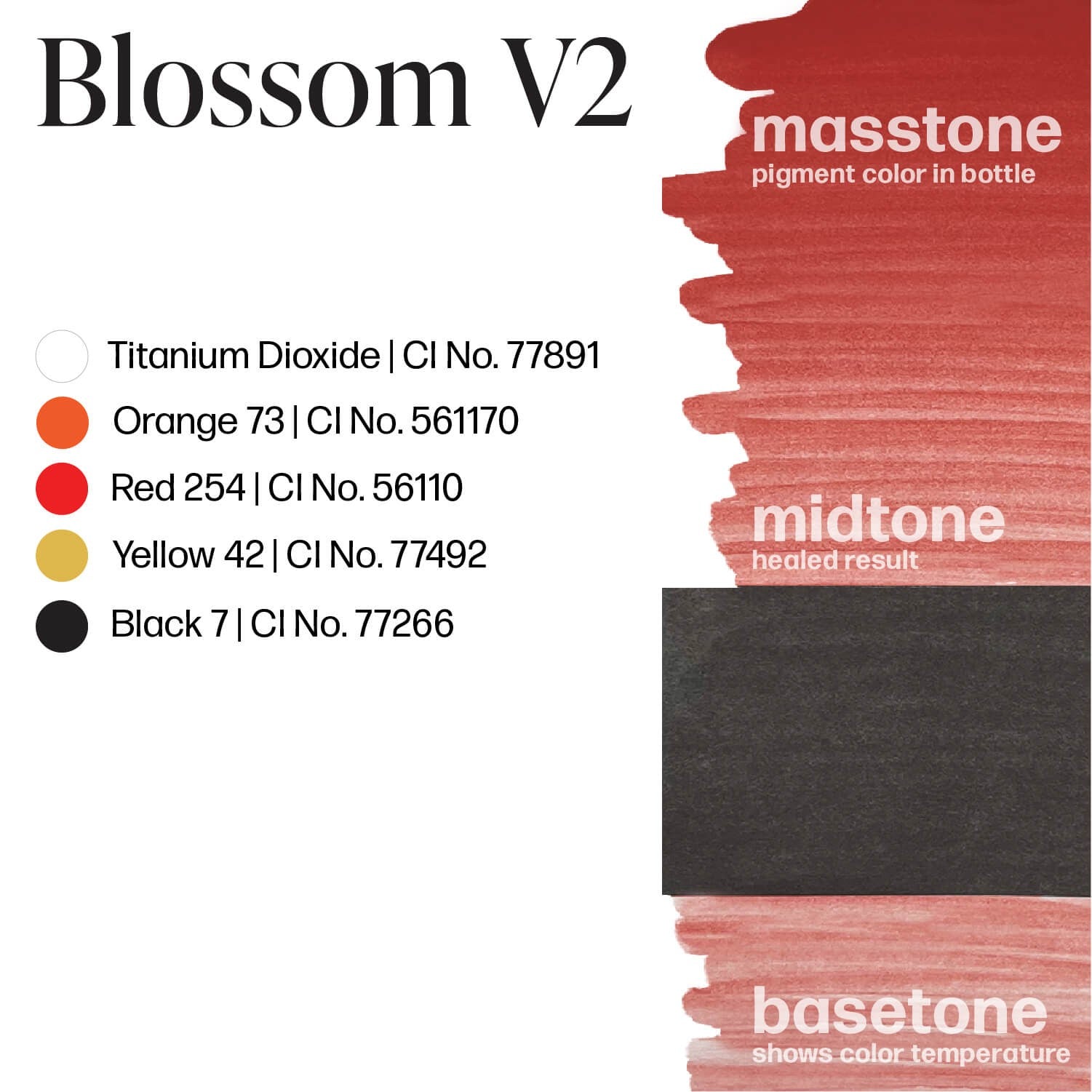 BLOSSOM- Pigment pour maquillage permanent - 15 ml