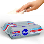 Lingettes nettoyantes désinfectantes - EN 14476 - x100