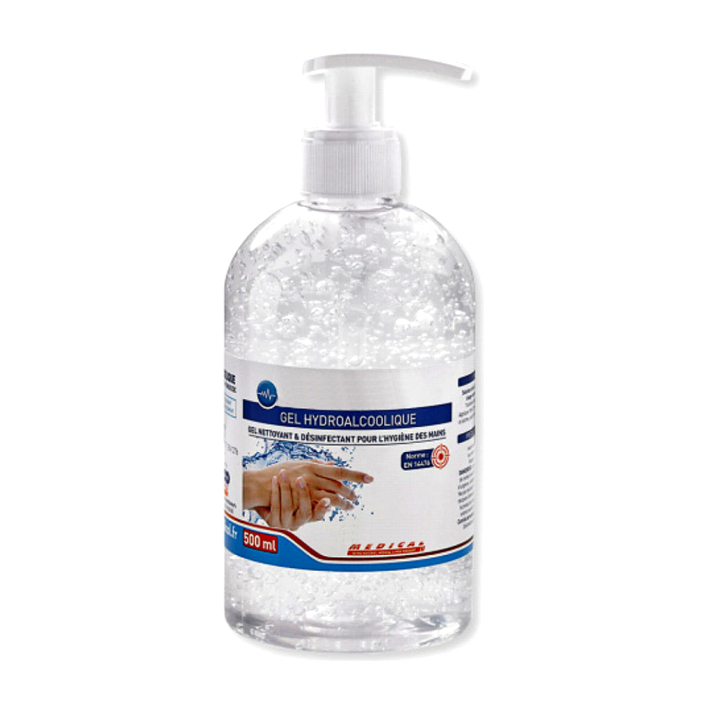 GEL HYDROALCOOLIQUE - 500 ml AVEC POMPE