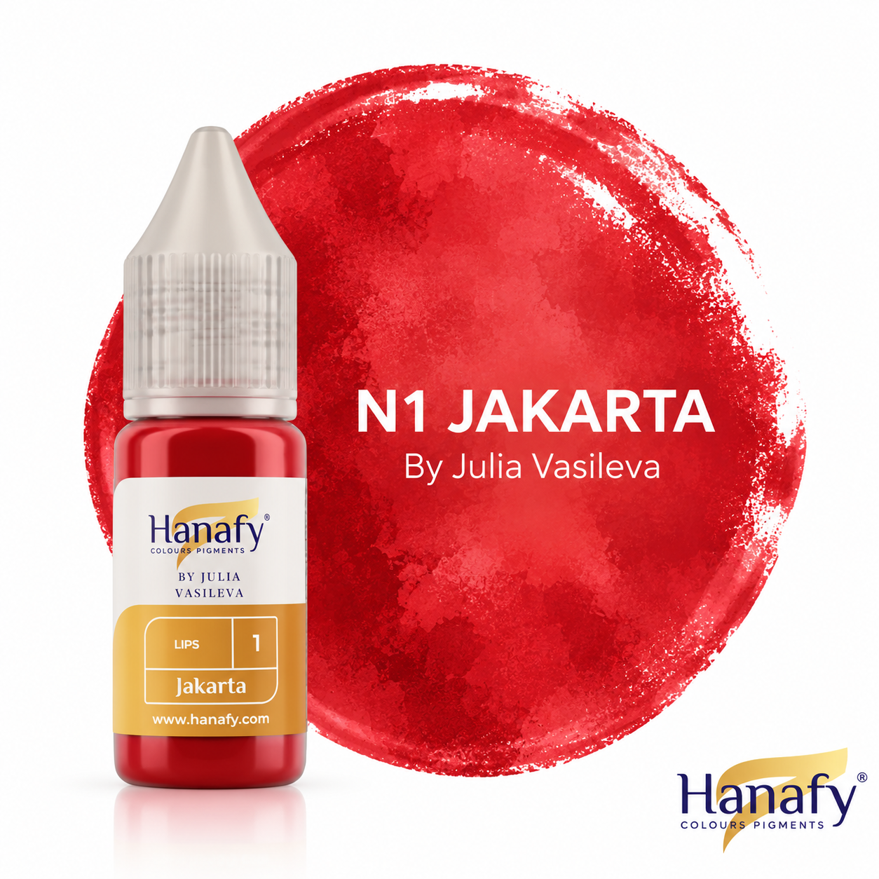 N°1 Jakarta by Julia Vasileva - Hanafy Pigment - 10 ml - Non REACH