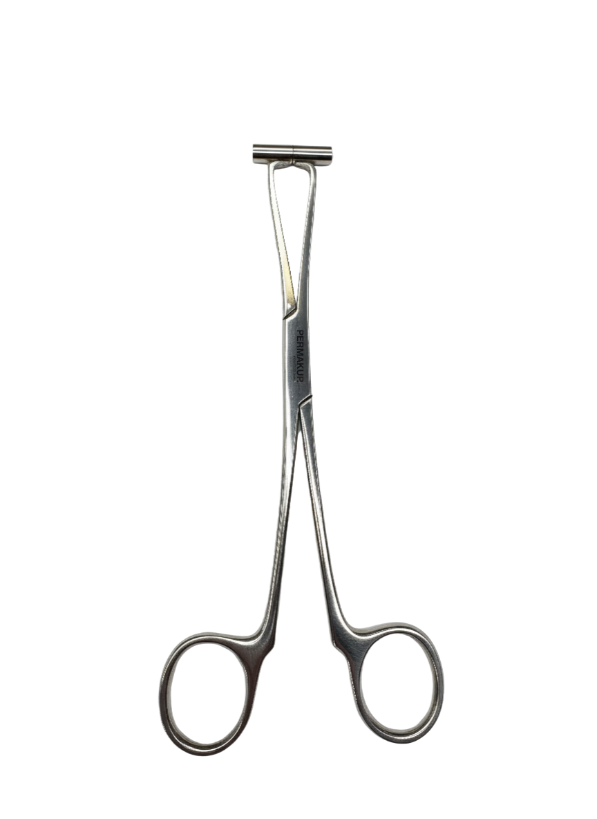 Pince à septum Inox. Tube intérieur N°3 - 14 cm