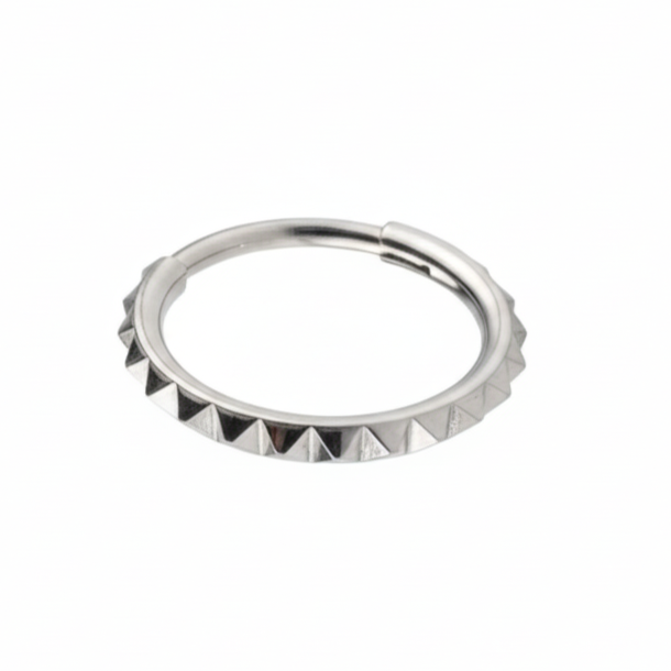 Calista - Titanium Clicker Ring F136 - Gold Finish - 1.2*8mm