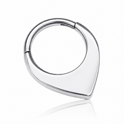 Daria - Titanium Clicker Ring F136 - Gold Finish - 1.2*8mm