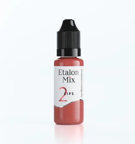 N° 2 Pink caramel - Pigment pour maquillage permanent lèvres - 15 ml