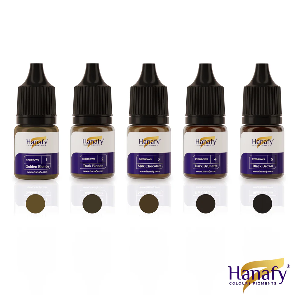 Mini set sourcils - Pigment Hanafy - 5 ml - Non REACH