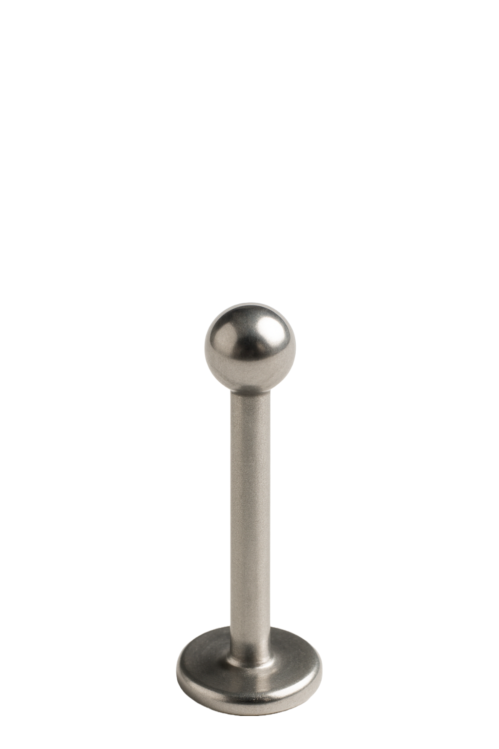 Ines - Labret Filetage Externe - Finition Argent - 1.2*10*3mm