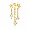 Laurie - Labret Filetage Interne - Titane - Finition Or