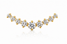 Elodie - Labret Filetage Interne - Finition Or - 1.2*8 - Zircon Blanc