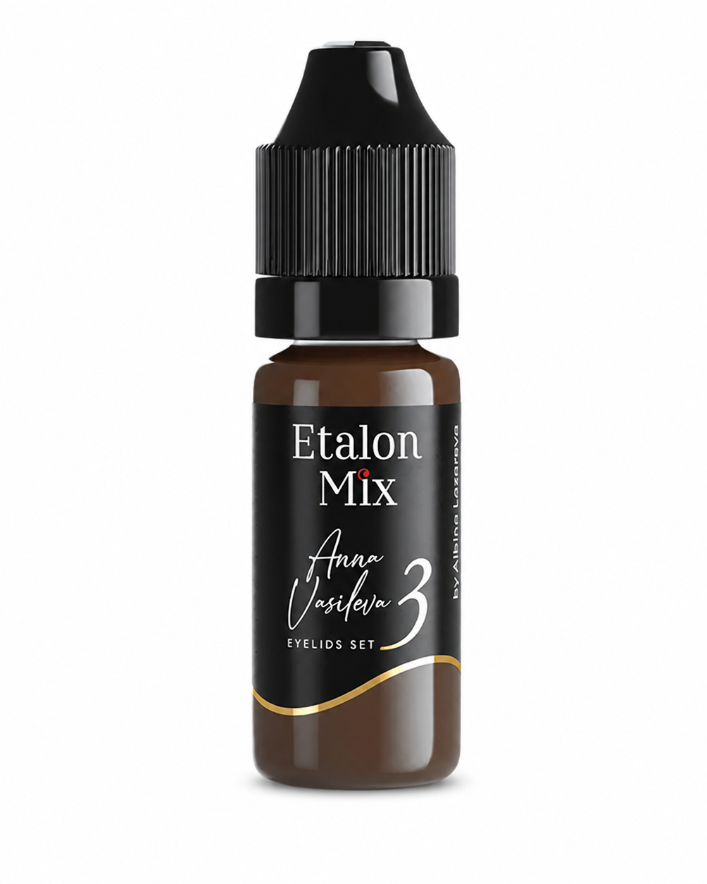 N°3 Amber par Anna Vasileva - Pigment pour maquillage permanent Eye-liner - 10 ml