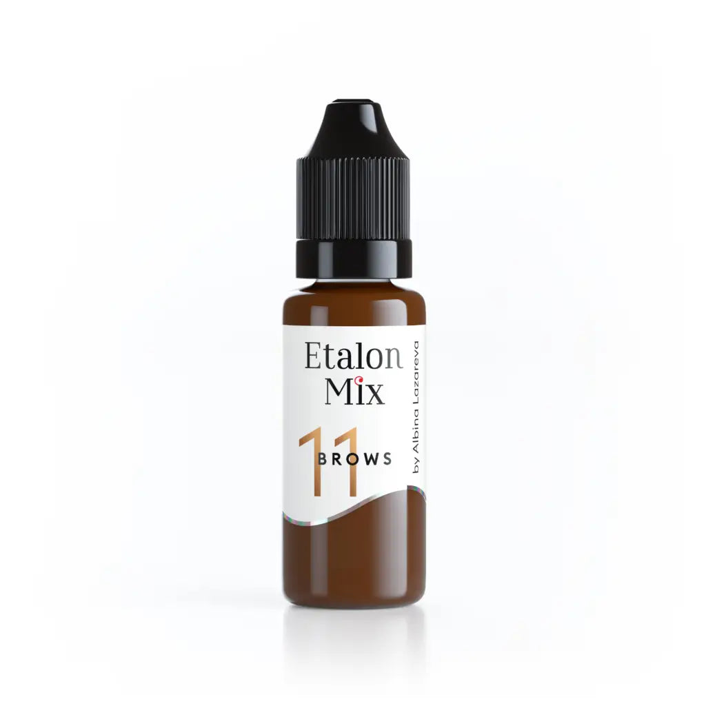 N° 11 Espresso - Pigment pour maquillage permanent sourcils - 15 ml