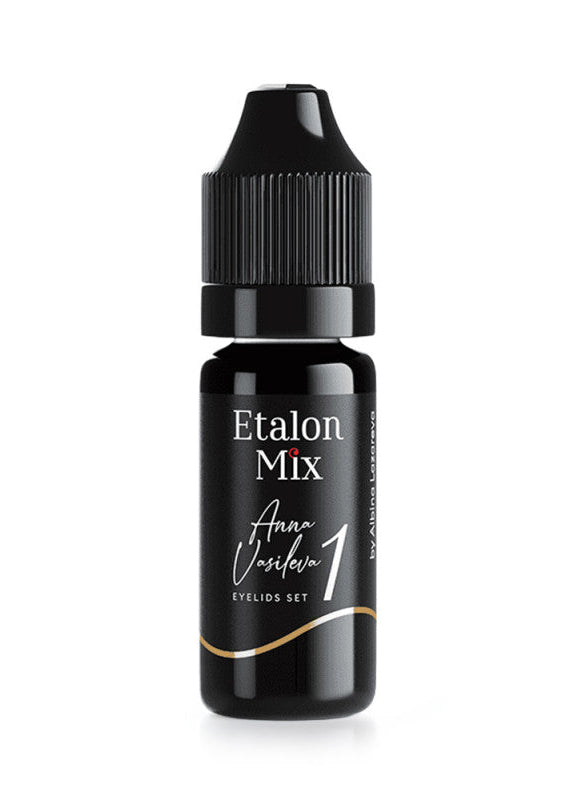 N°1 Midnight par Anna Vasileva - Pigment pour maquillage permanent Eye-liner - 10 ml