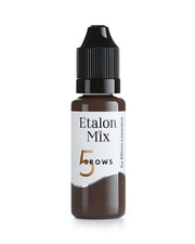 N°5 Dark chocolate - Pigment pour maquillage permanent sourcils - 15 ml
