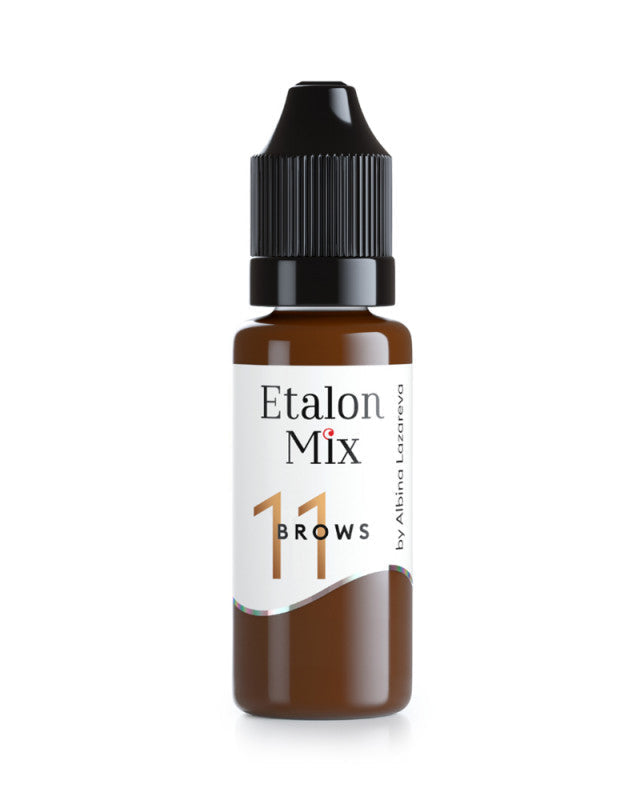 N°11 Espresso - Pigment pour maquillage permanent sourcils - 15 ml